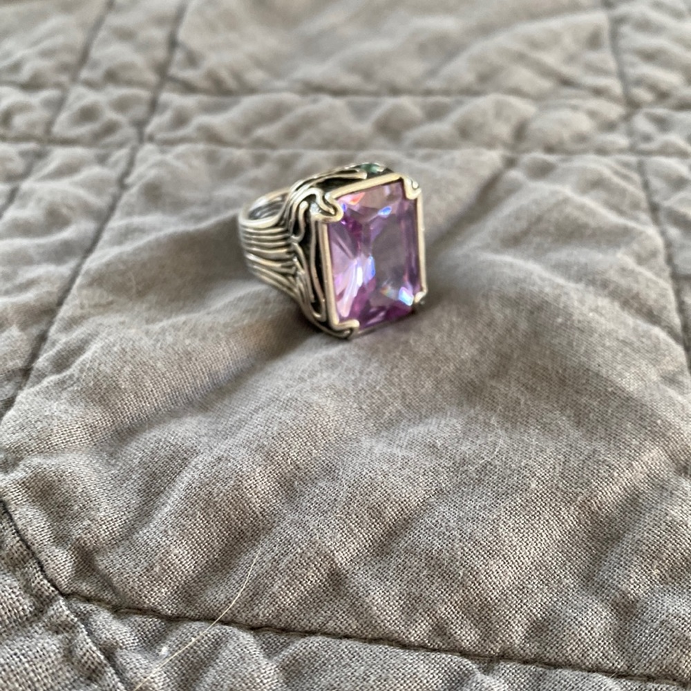 Silpada size 7 purple
